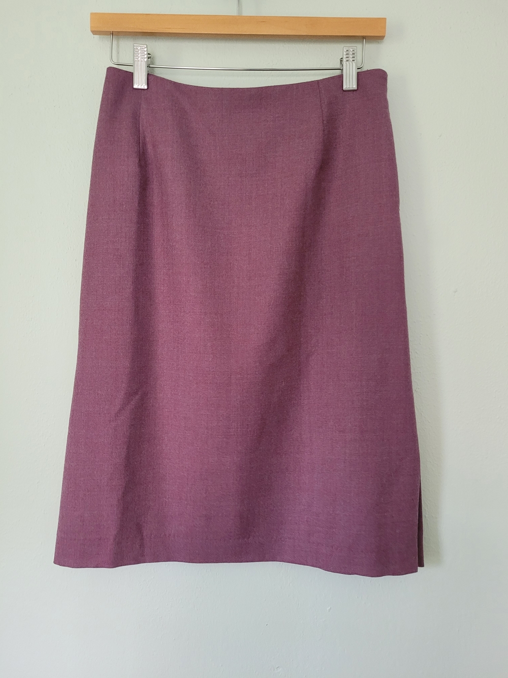 Pendleton Plum Midi Straight Skirt